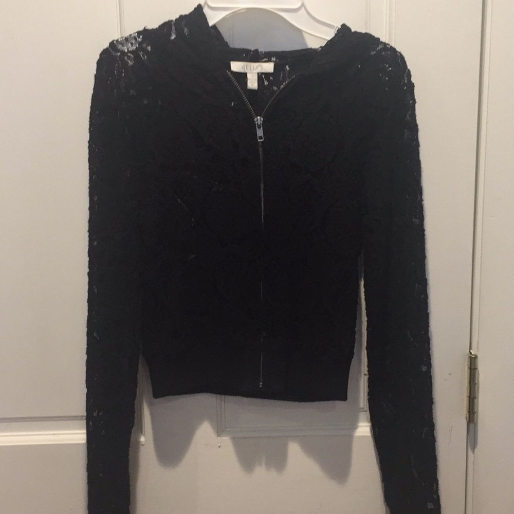 Crop Lace Jacket (Price Negotiable)